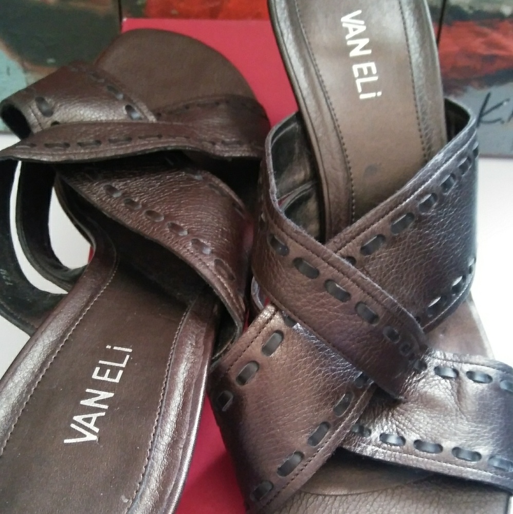 *nwot* Gorgeous slide sandal by Van Eli